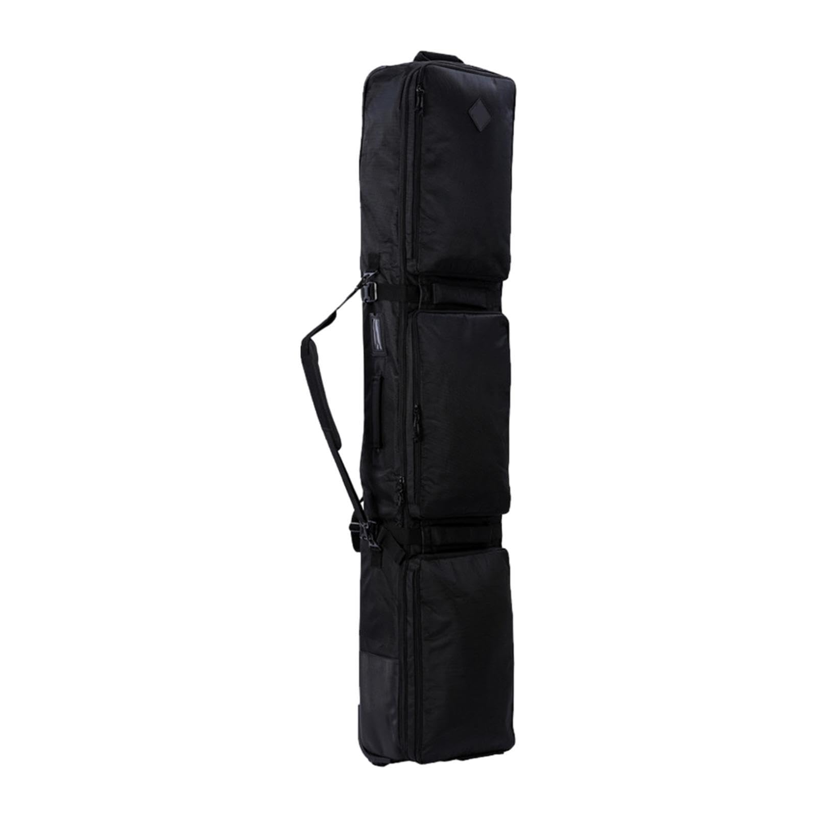 Heavy Duty Wheeled Ski and Snowboard Bag with Reinforced Zippers & Buckles - Perfect for Air Travel and Winter Sports Gear Storage