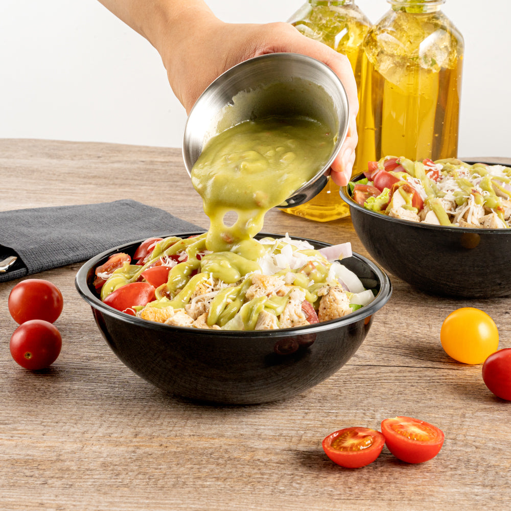 6 oz Stainless Steel Condiment Cups - Set of 10 (3.75