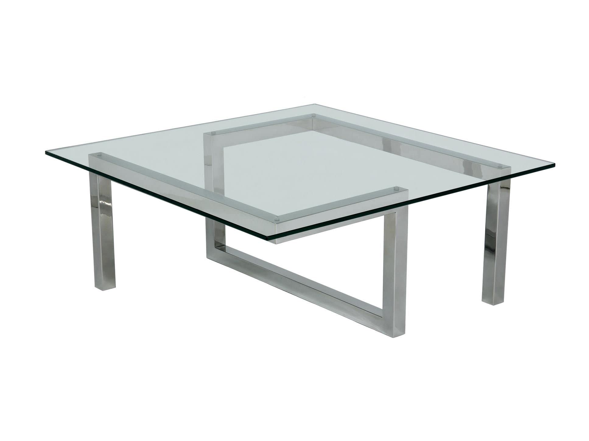 34 Inch Clear Square Glass Table Top by Fab Glass and Mirror - Perfect for Dining Room, Living Room, and Office Furniture