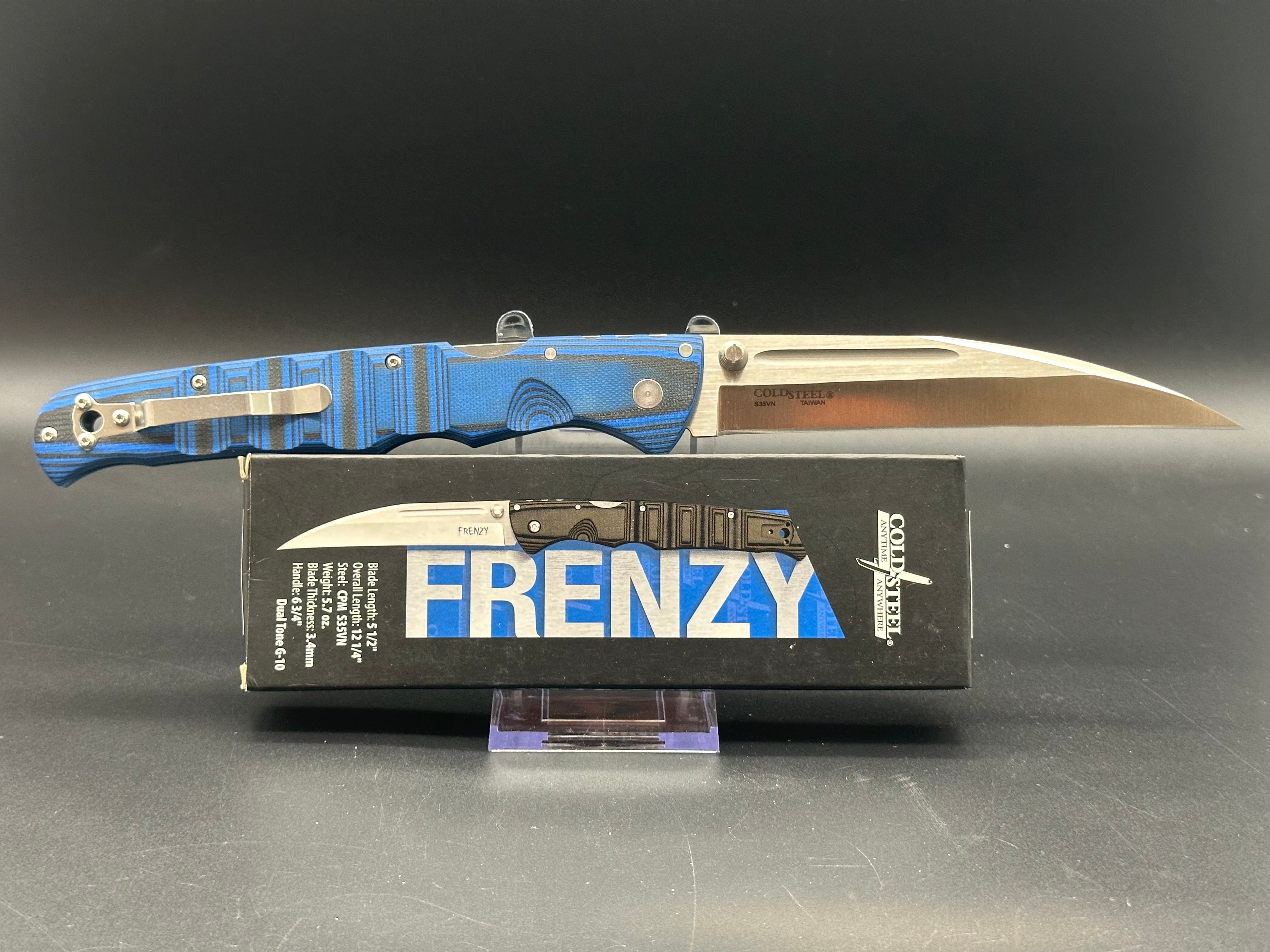 Cold Steel Frenzy II Tri-Ad Lock Folding Knife - 5.5