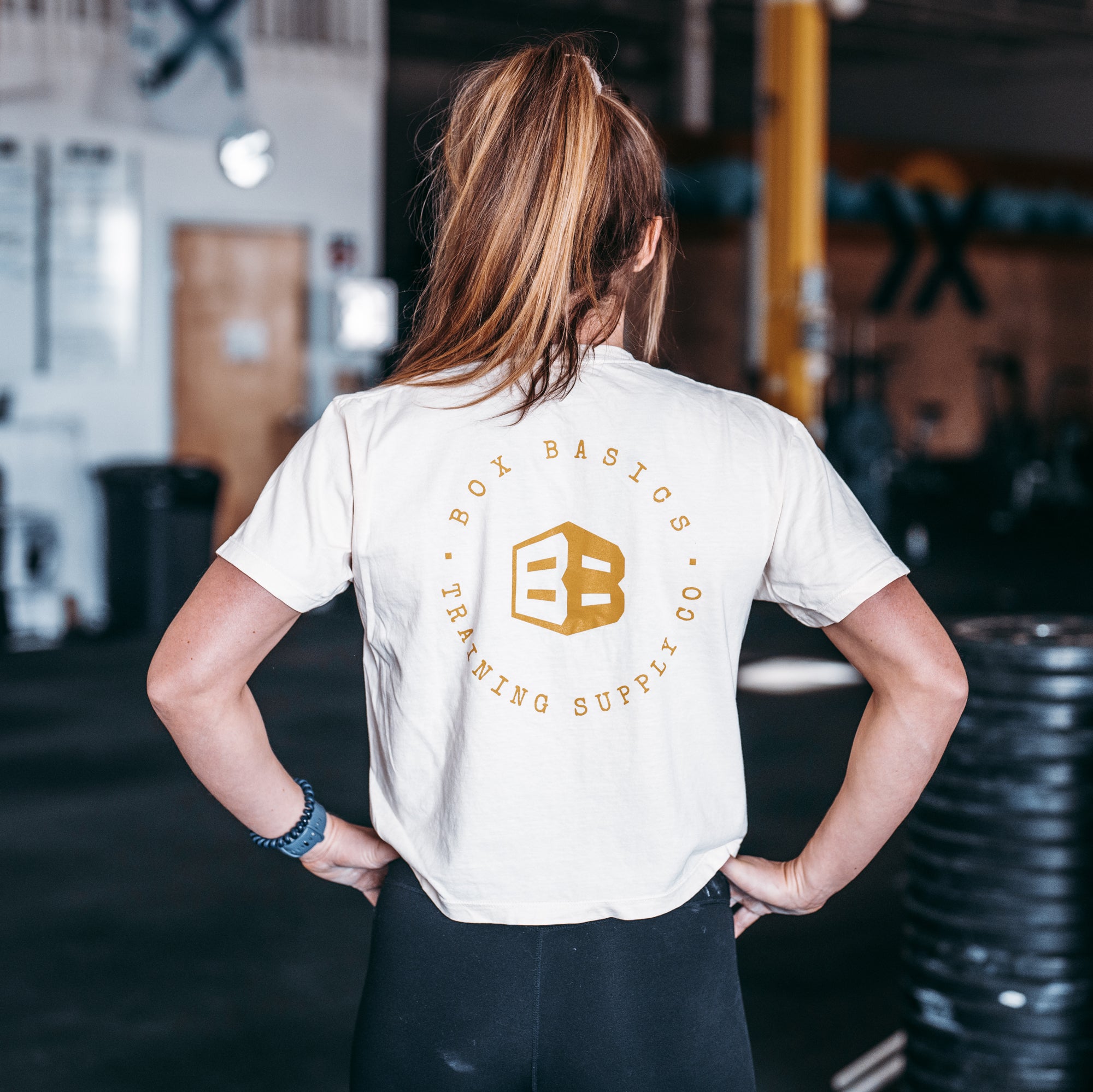 Women's Box Basics Boxy Circle Tee - Soft Cotton Relaxed Fit T-Shirt for Casual Wear & Everyday Outfits | Perfect for Layering, Weekend Errands & Coffee Dates