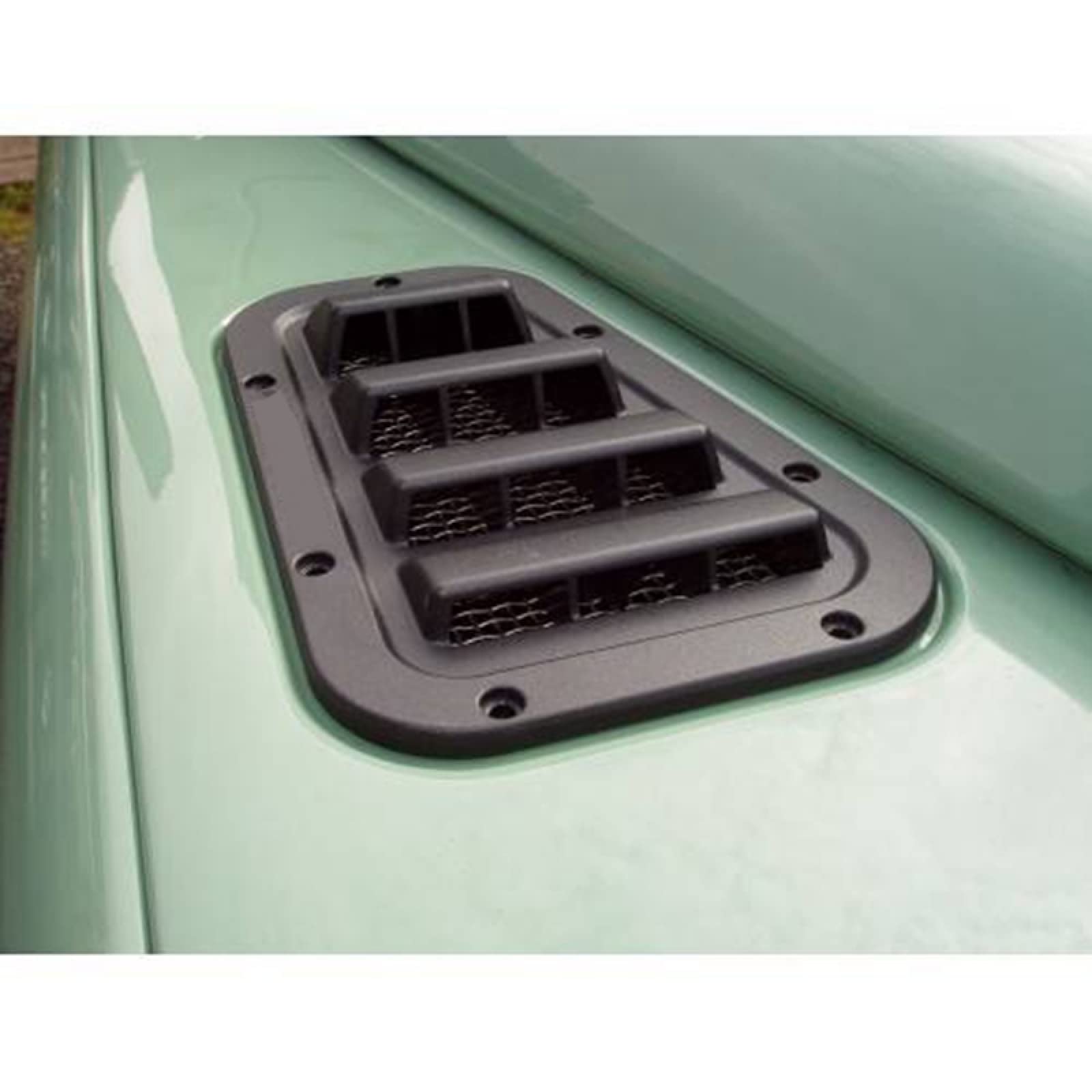 Land Rover Defender 2004-2019 Front Bonnet Vents Hood Side Trim Cover - Premium Air Flow Intake Cover for Improved Engine Cooling | Perfect for Off-Roading & Adventure Vehicles