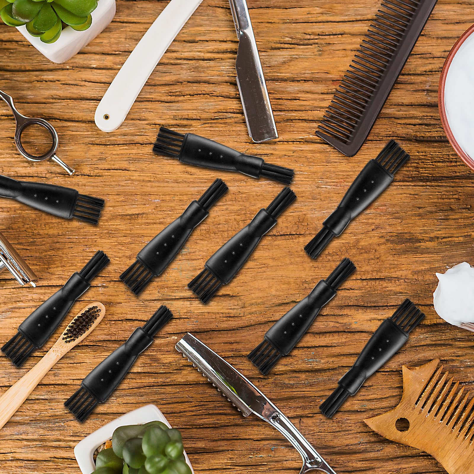 20-Pack Electric Razor Cleaning Brush Set - Hair Clipper & Blade Cleaner for Shavers, Trimmers & Household Appliances | Perfect for Home Grooming & Salon Maintenance