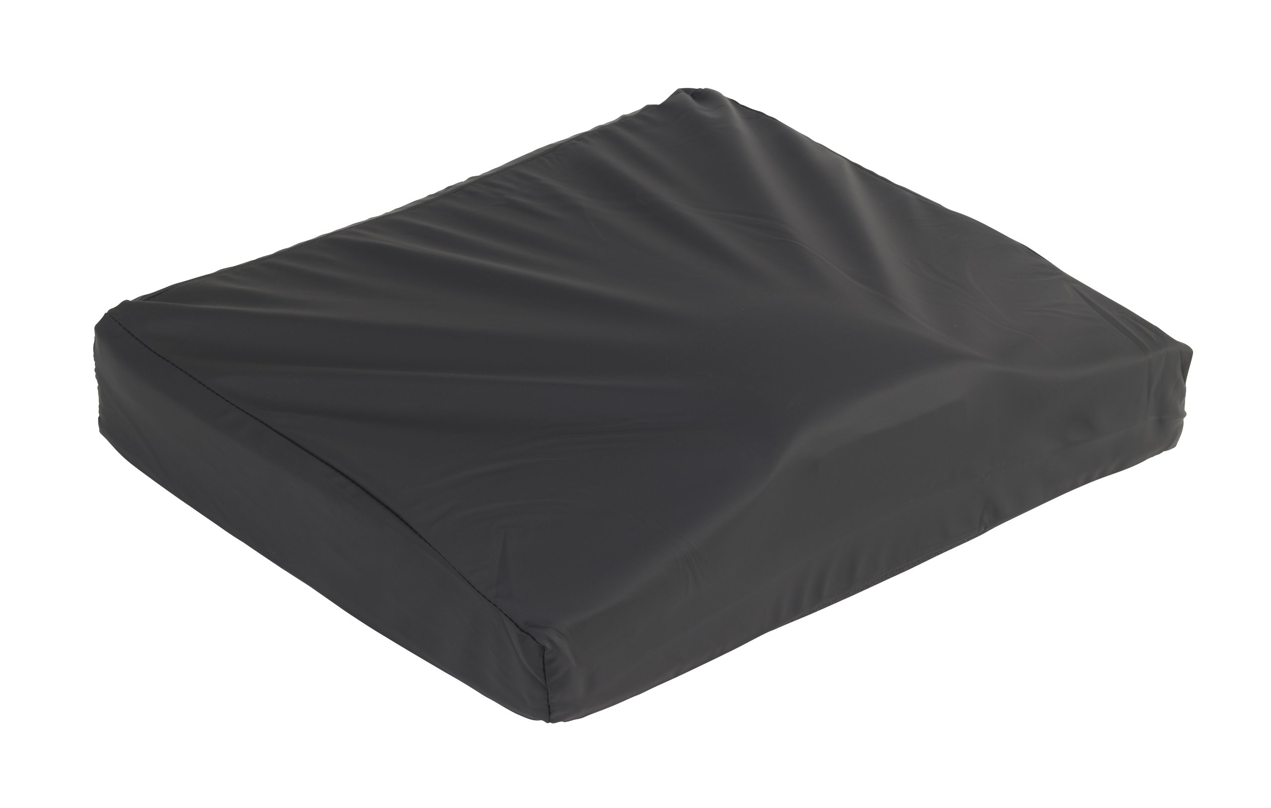 Drive Medical Titanium Gel Foam Wheelchair Cushion 18x22 Inches - Pressure Relief Seat Pad for Elderly & Disabled - Home & Hospital Use