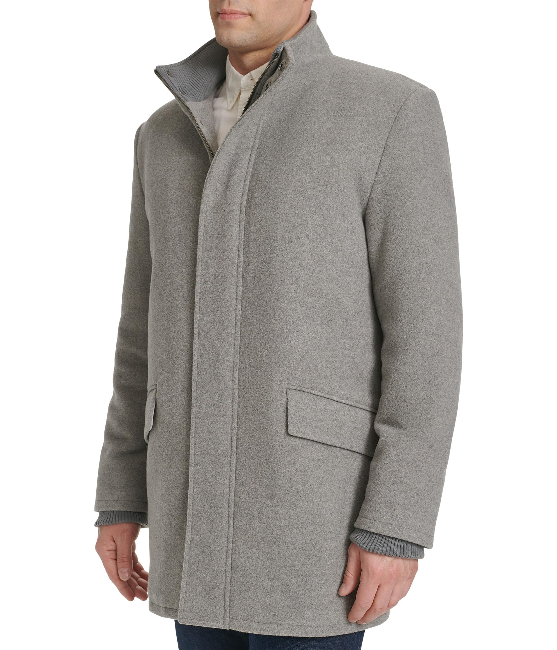 Cole Haan Men's Casual Cold Weather Soft Coat - Lightweight Winter Jacket for Men, Water-Resistant & Warm - Perfect for Outdoor Activities, Travel & Daily Wear