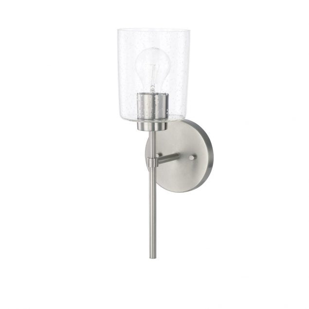 Balboa Sconce Chrome - Modern Wall Light Fixture for Living Room, Bedroom & Hallway Decor