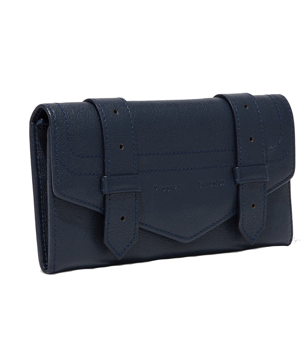 Premium PS1 Continental Flap Wallet in Brass Finish - Midnight Black Leather Wallet for Men | Perfect for Business, Travel & Everyday Luxury