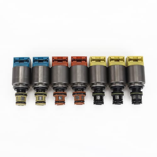 7PCS ZF 6HP21 6HP28 6HP26 6HP19 6HP34 Transmission Solenoid Set GEN2 - Compatible with BMW Audi 2002 & Up Models - Perfect for Transmission Repair & Maintenance