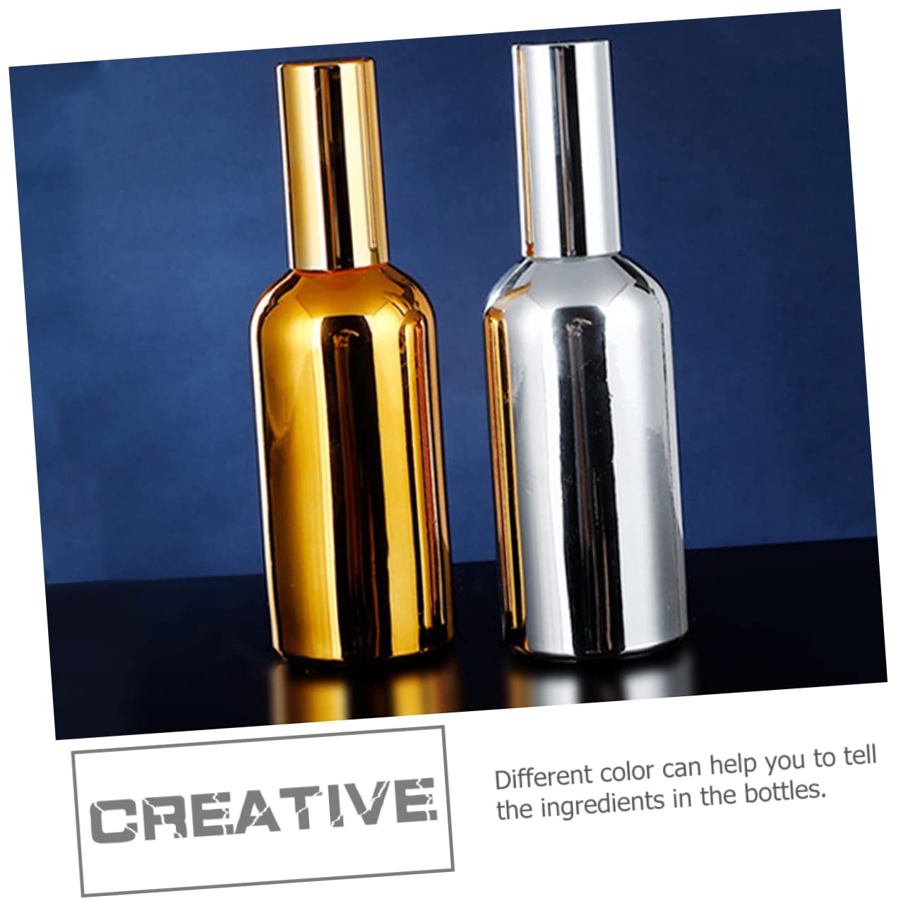 Premium 2-Pack Glass Spray Bottles for Cocktails, Perfume & Essential Oils - Non-Slip Base, Professional Bar & Home Use - Perfect for Mixologists, Bartenders & DIY Beauty Products