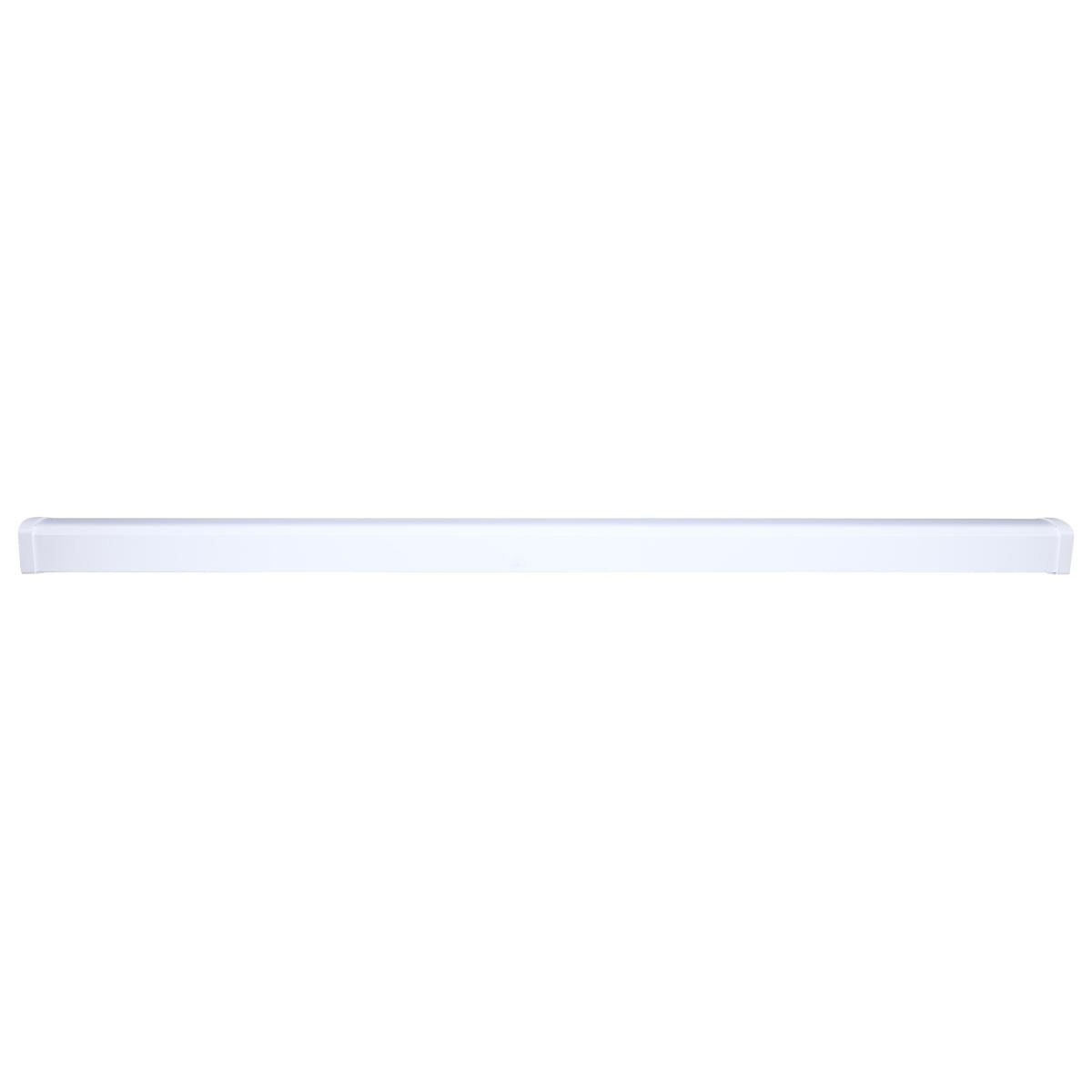 4ft LED Ceiling Wrap Light Fixture - 39W 3400 Lumens - Selectable CCT 3000K/4000K/5000K - 120-277V Dimmable - Energy Saving Office Lighting for Warehouse, Garage & Commercial Spaces