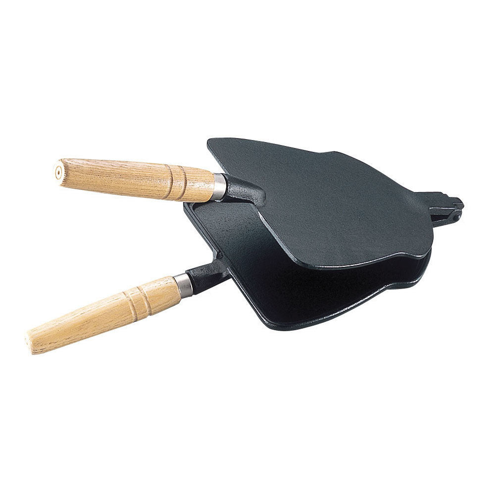 Premium Ikenaga Cast Iron Ikayaki Squid Pancake Maker - Authentic Japanese Takoyaki Pan for Home Cooking & Street Food Style Snacks | Perfect for Parties, BBQs & Asian Cuisine Lovers