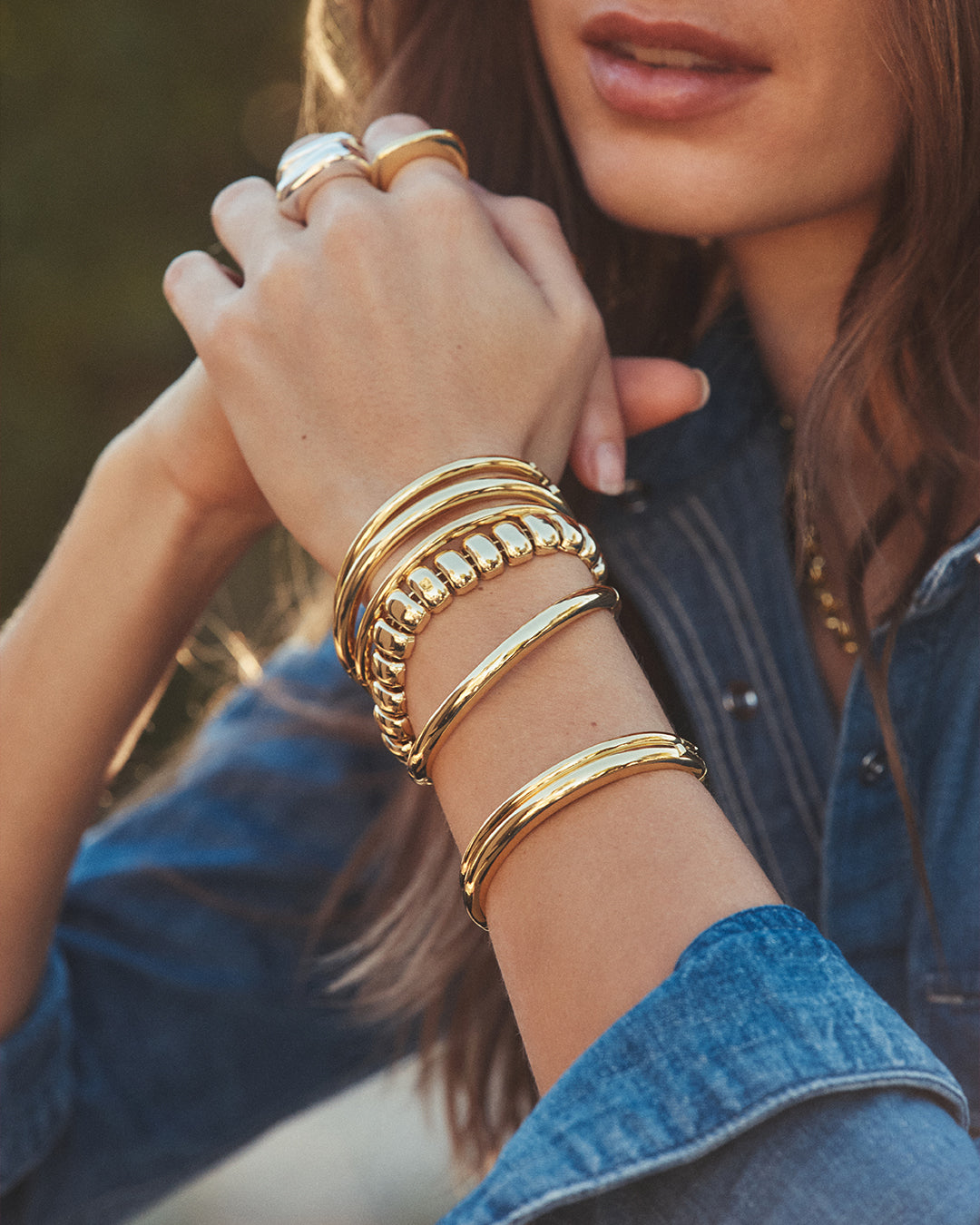 Paseo Cuff Bracelet - Elegant Adjustable Bangle for Women - Perfect for Casual Wear, Office & Special Occasions