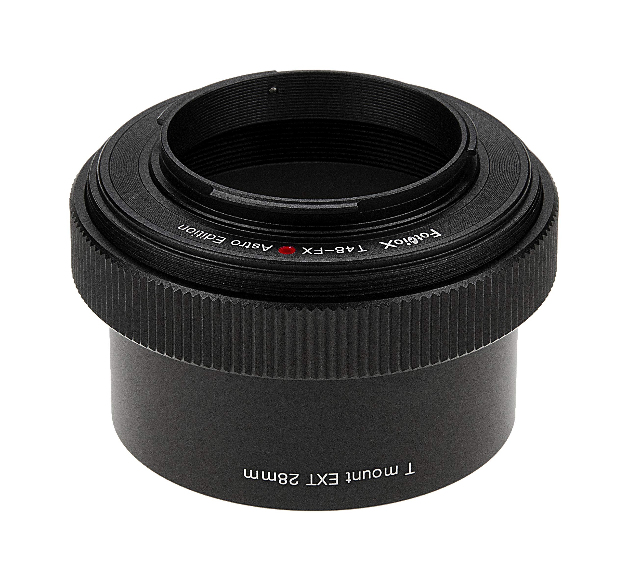 Fotodiox Lens Adapter Astro Edition - 48mm (x0.75) T-Mount to Fuji X-Series Mirrorless Camera Adapter for Wide Field Telescopes | Deep Space Astrophotography | Perfect for Night Sky & Celestial Photography