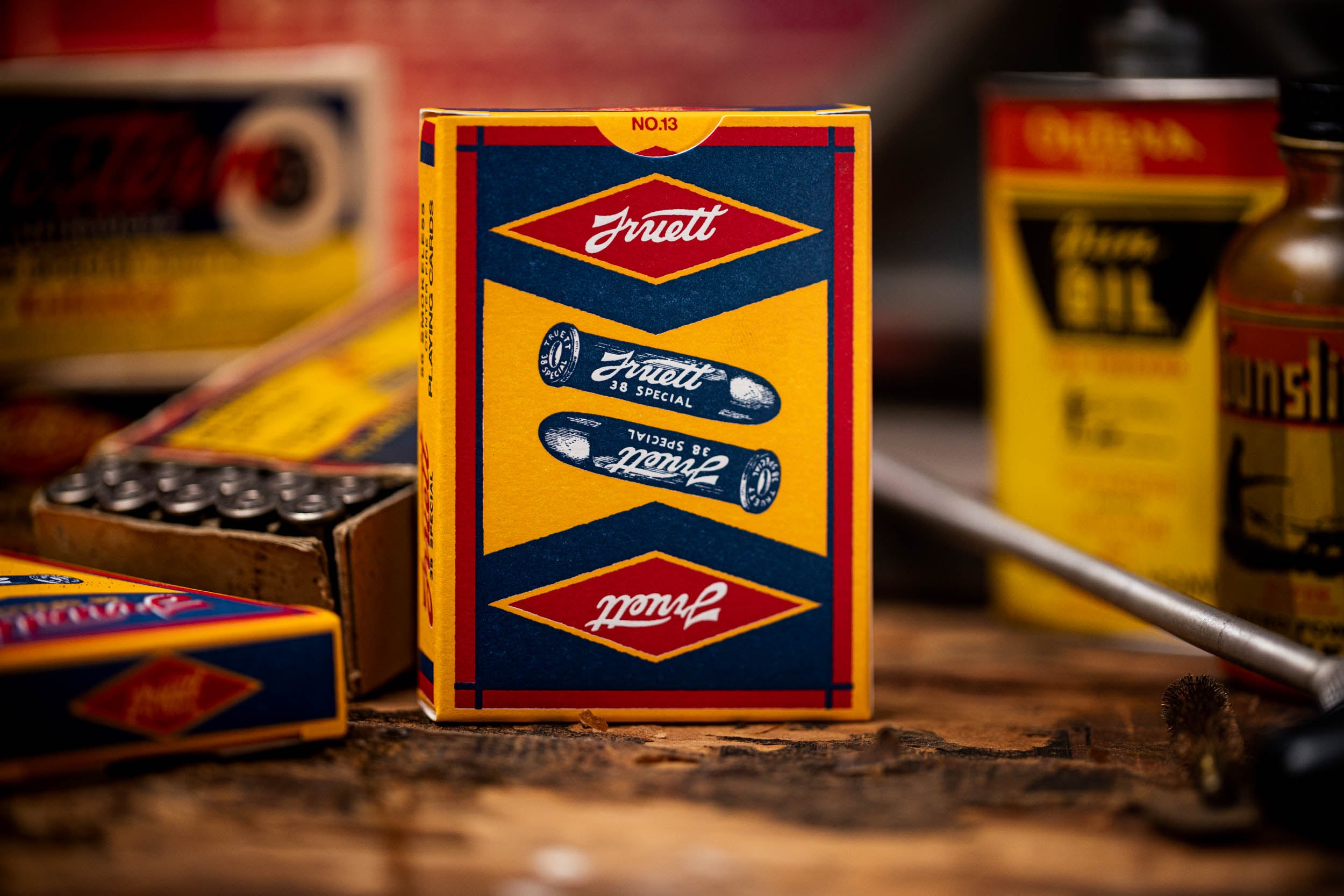 Truett 38 Special Playing Cards - Premium Deck for Poker, Blackjack & Magic Tricks - Perfect for Game Nights, Casino Parties & Cardistry Practice
