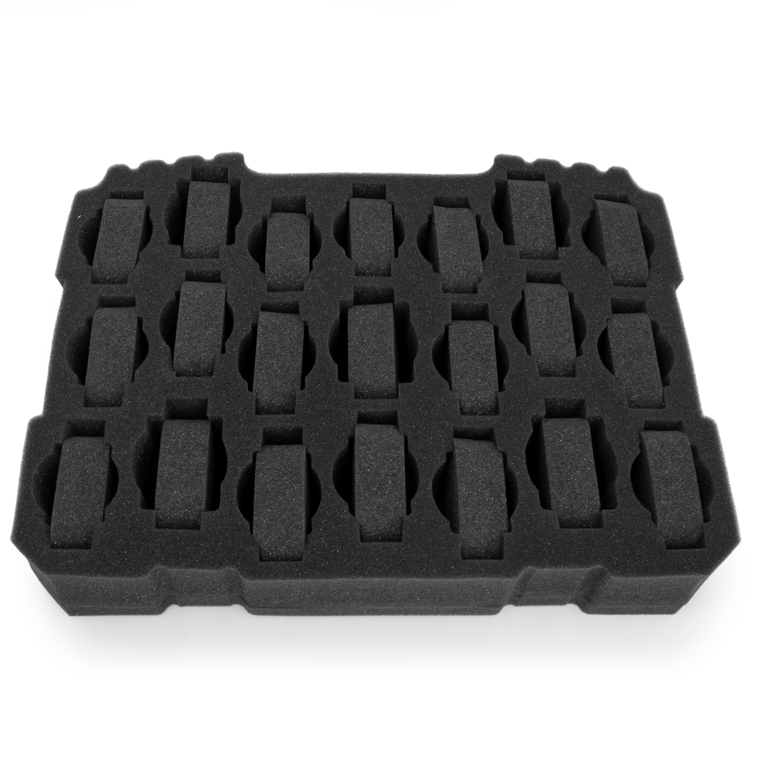 CASEMATIX Hard Shell Watch Travel Case with 42 Slots - Premium Watch Roll Holder for 24mm to 56mm Watch Faces - Durable Watch Storage Box with Custom Foam Interior - Perfect for Travel, Collection Display & Luxury Watch Protection