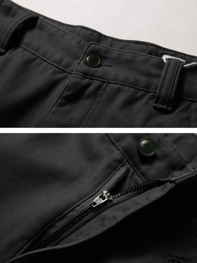 AKARMY Men's Fleece Lined Hiking Pants - Outdoor Cargo Pants for Hiking, Skiing & Work with 8 Pockets - Warm Winter Tactical Pants for Camping & Outdoor Adventures