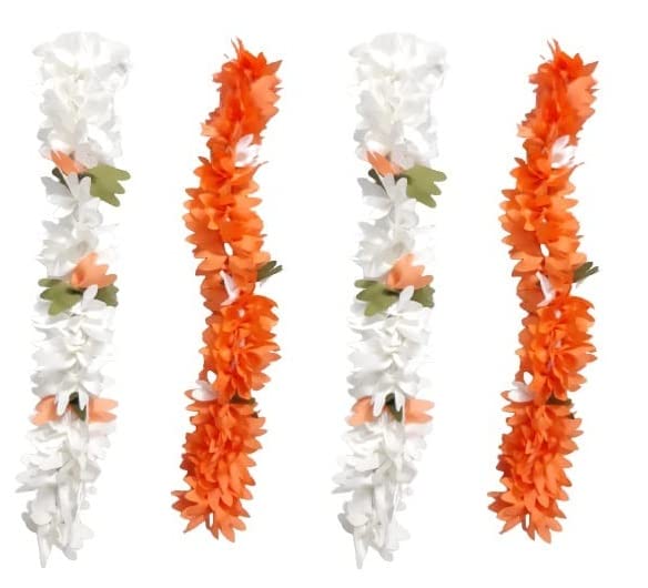 Premium Artificial Garland Flower Juda Gajra Hair Bun Accessories for Women - Pack of 2 | Elegant Bridal Hair Jewelry for Weddings, Parties & Festive Occasions
