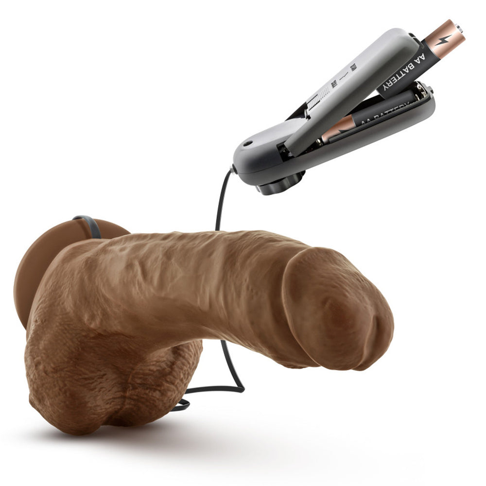 Coverboy The Boxer Realistic Vibrating 9-Inch Dildo with Remote Control - Perfect for Couples Play, Solo Pleasure & BDSM Exploration