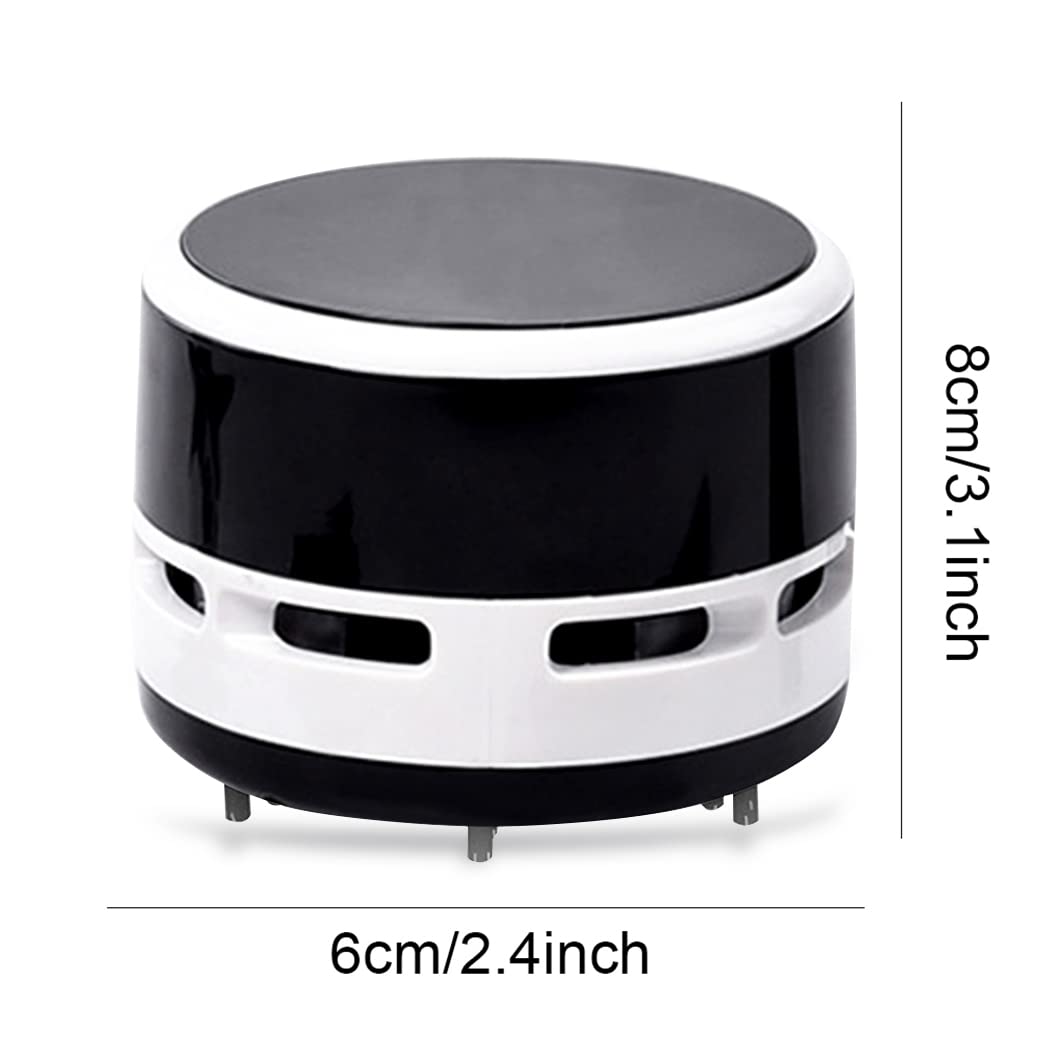 Rolin Roly Mini Cordless Handheld Vacuum Cleaner - Portable Desktop Dust Sweeper for Keyboard, Crumbs & Small Debris | Perfect for Home, School, Office & Computer Cleaning