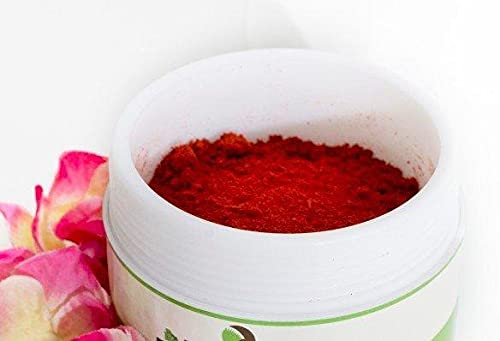 BhayaJi Natural Red Sandalwood Powder (75g) - Pure Chandan Powder for Pooja, Tilak, Face Pack & Skin Care | Ayurvedic Facial Treatment & Religious Ceremonies