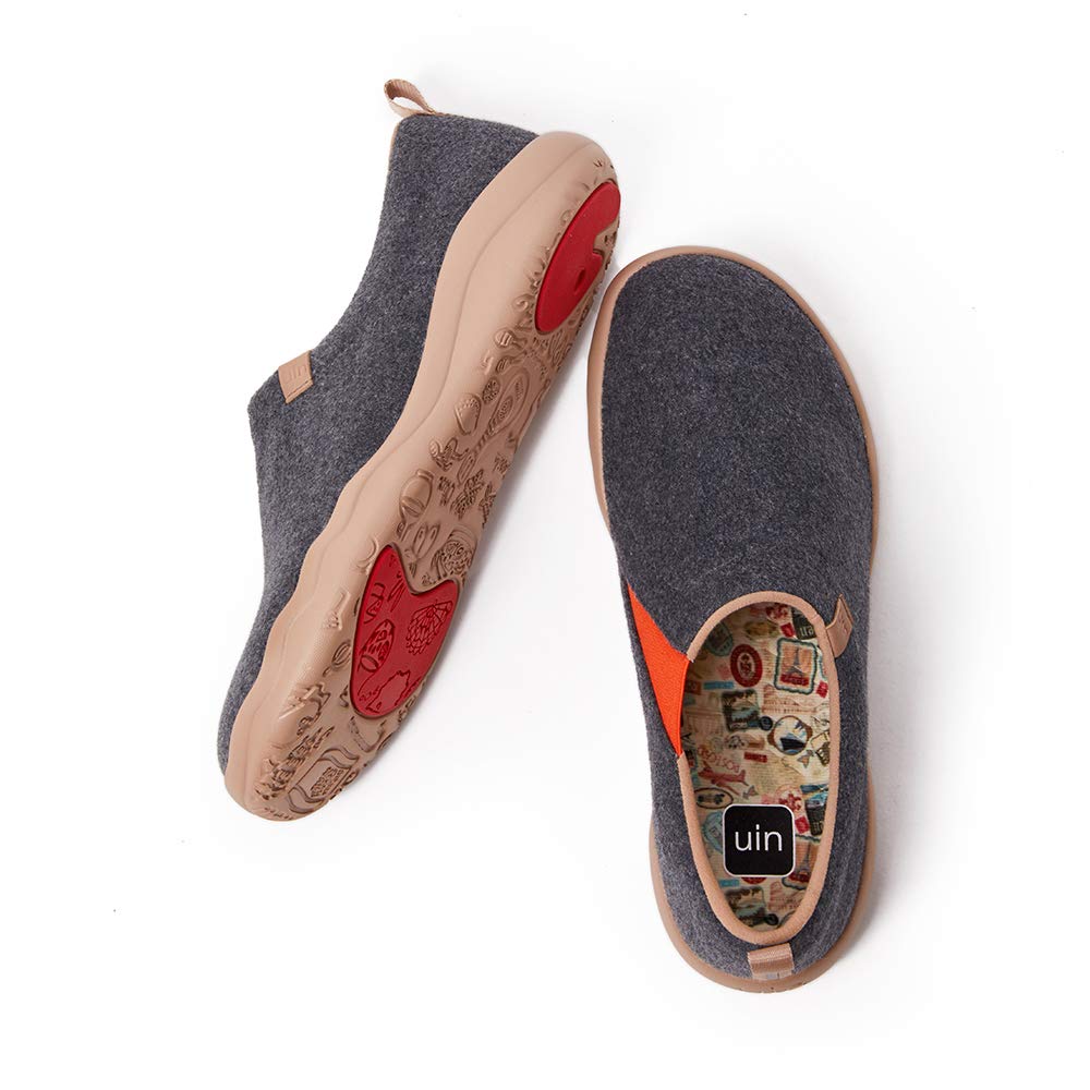 UIN Women's Slip-On Walking Shoes - Lightweight Comfort Loafers & Fashion Sneakers for Casual Wear | Perfect for Travel, Work, and Everyday Use - Toledo II Collection