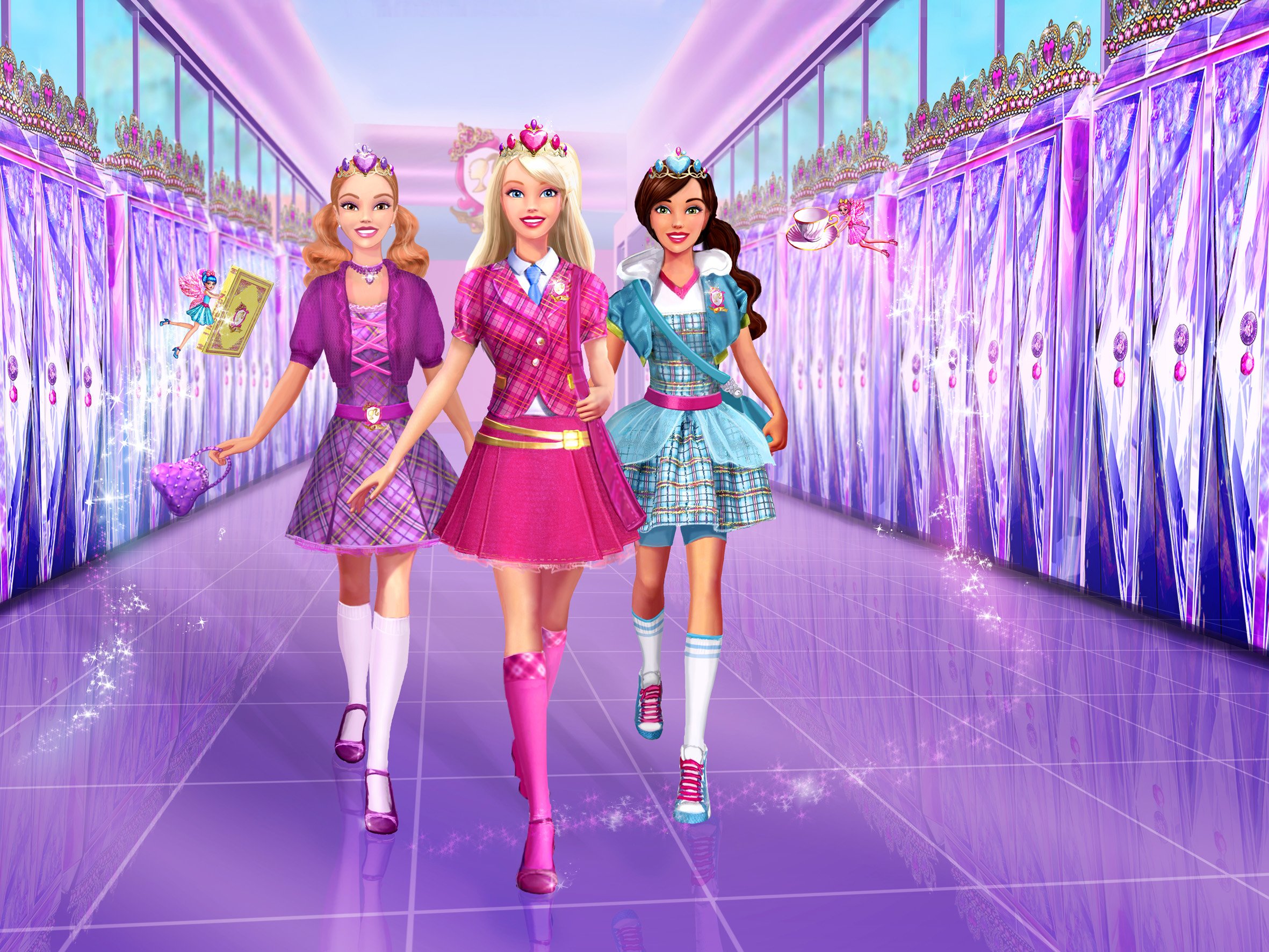 Barbie Princess Academy Doll - Royal Pretend Play Toy for Kids, Birthday Gift for Girls Ages 3-8 | Princess Dress-Up, Tea Party & Storytelling Fun