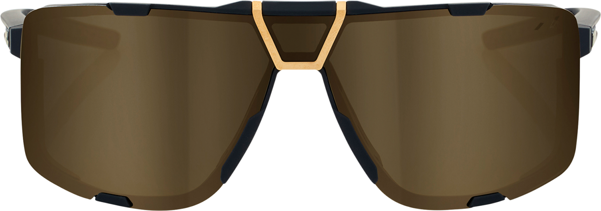 Eastcraft Sunglasses for Men & Women - Soft Tact Black Frame with Soft Gold Mirror Lens - UV Protection & Polarized - Perfect for Driving, Beach & Outdoor Activities