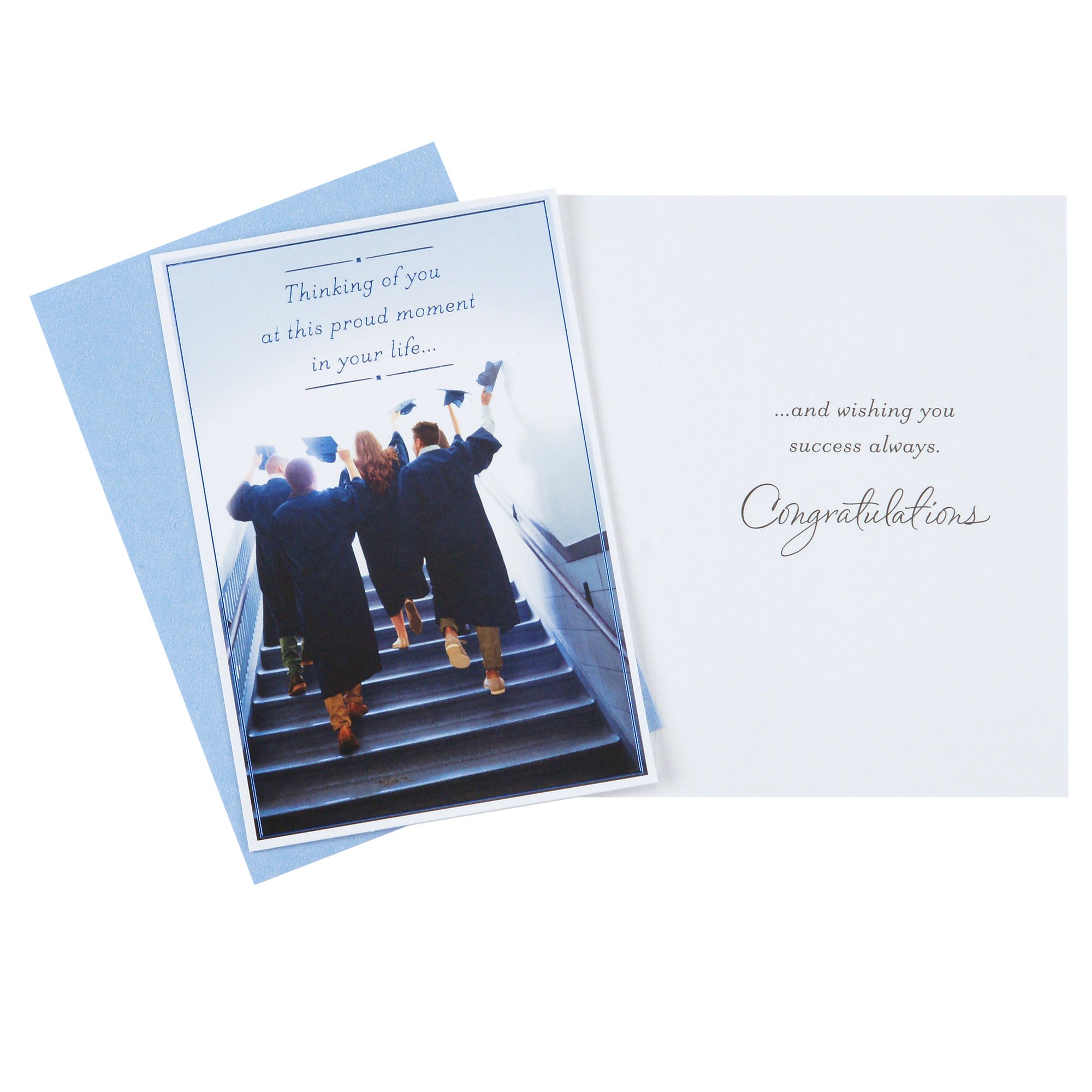 Hallmark Graduation Cards 6-Pack with Envelopes - High School & College Graduation Greeting Cards for Friends & Family - Perfect Graduation Party Gifts for Ceremonies & Academic Achievements - Great for Framing, Scrapbooking & Memory Keepsakes - Ideal for Open House Events, Senior Year Celebrations & Sending Warm Wishes