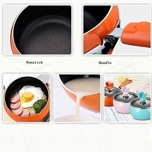 Non-Stick Wok Pan with Heat-Resistant Handle & Glass Lid - 12 Inch Deep Frying Pan for Stir Fry, Soup, Milk Boiling & Sauteing - Perfect for Asian Cooking, Home Kitchen & Restaurant Use