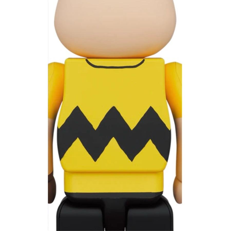 Bearbrick x Peanuts x MLB New York Mets Charlie Brown 400% & 100% Collectible Figure Set - Perfect for Display, Gifts & Pop Culture Enthusiasts