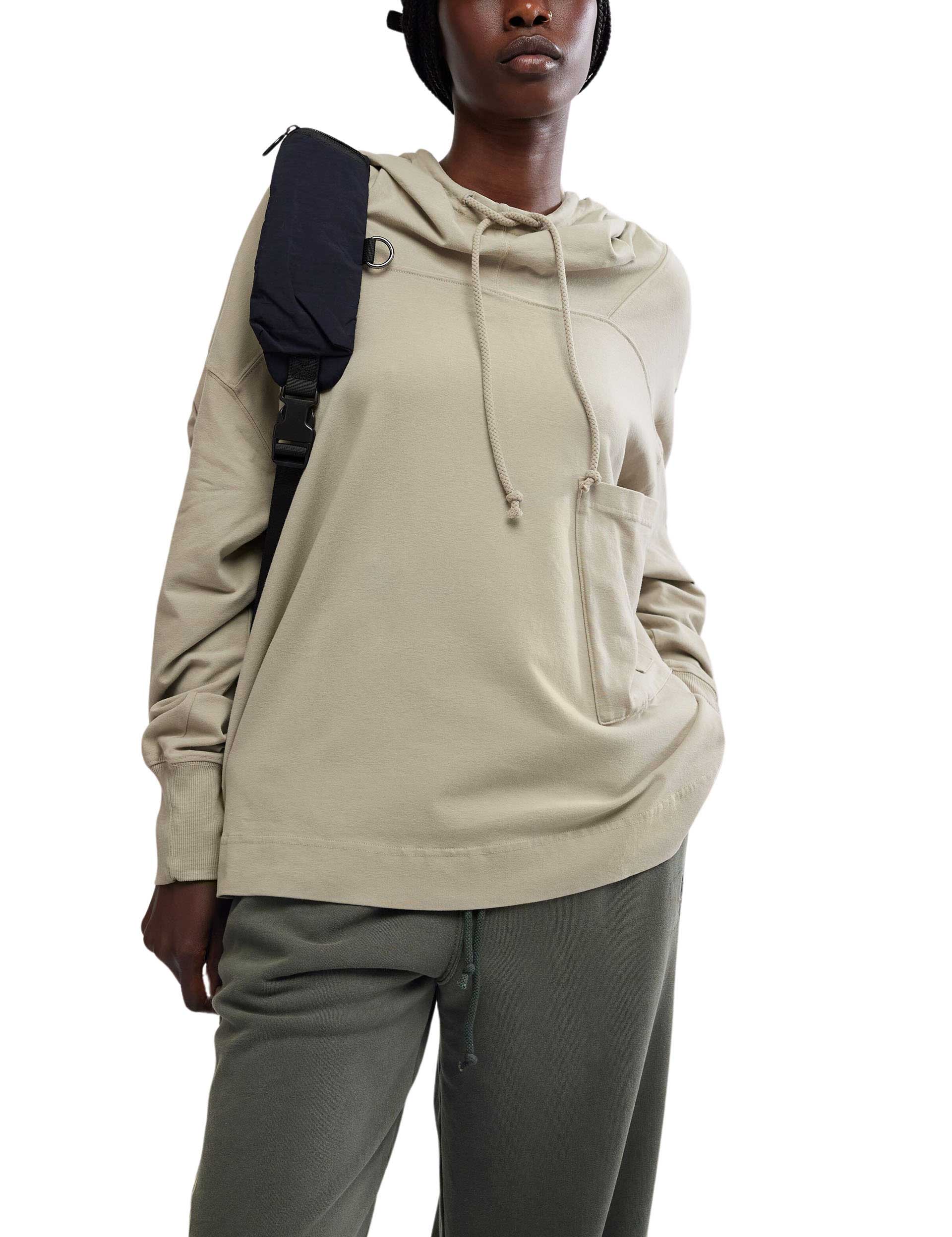 Hot Shot Hooded Layer Jacket for Women - Sage Stone Green Waterproof Windbreaker for Outdoor Hiking & Travel
