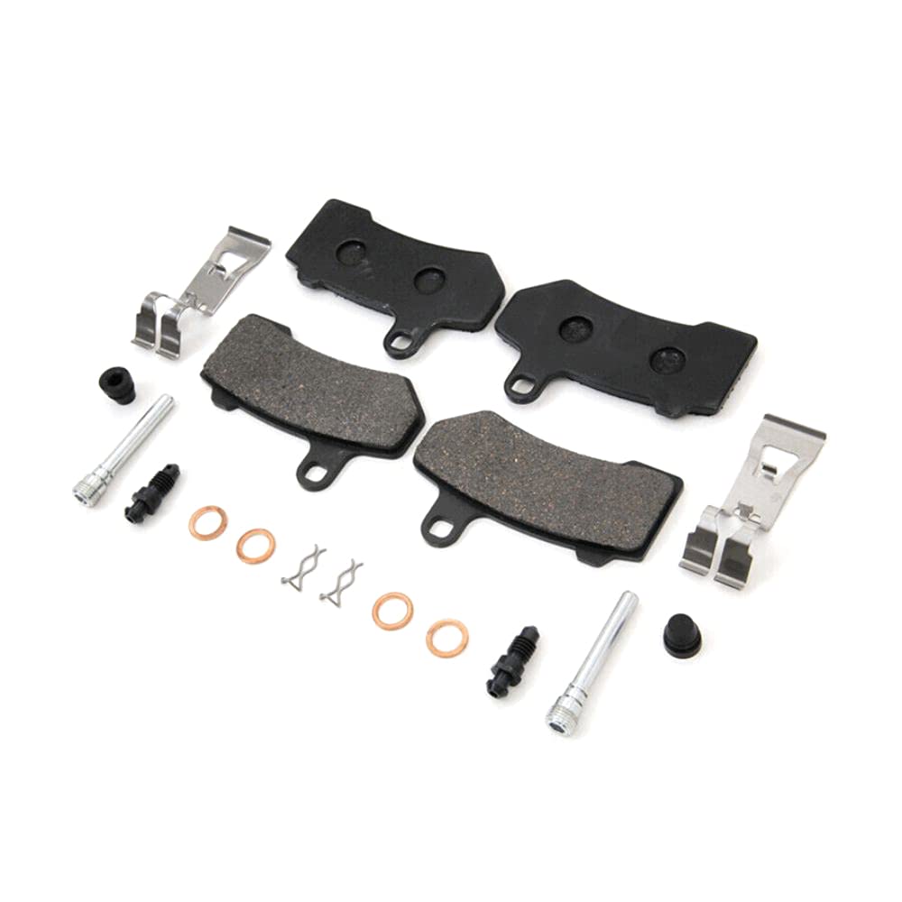 High-Quality Zinc Front Brake Pad Pin Kit for Cars & Trucks - Durable Brake Hardware for Smooth Stopping Power - Perfect for DIY Auto Repairs & Maintenance