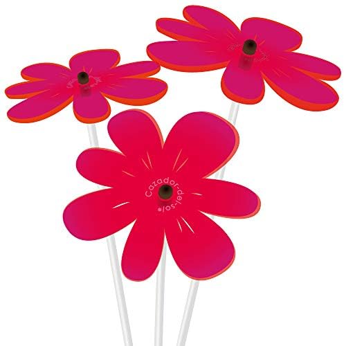 Mini Sunflower Bouquet Suncatcher - Red Glass Window Decor for Home, Office & Wedding Decorations - Perfect for Gifts & Sunshine Reflections