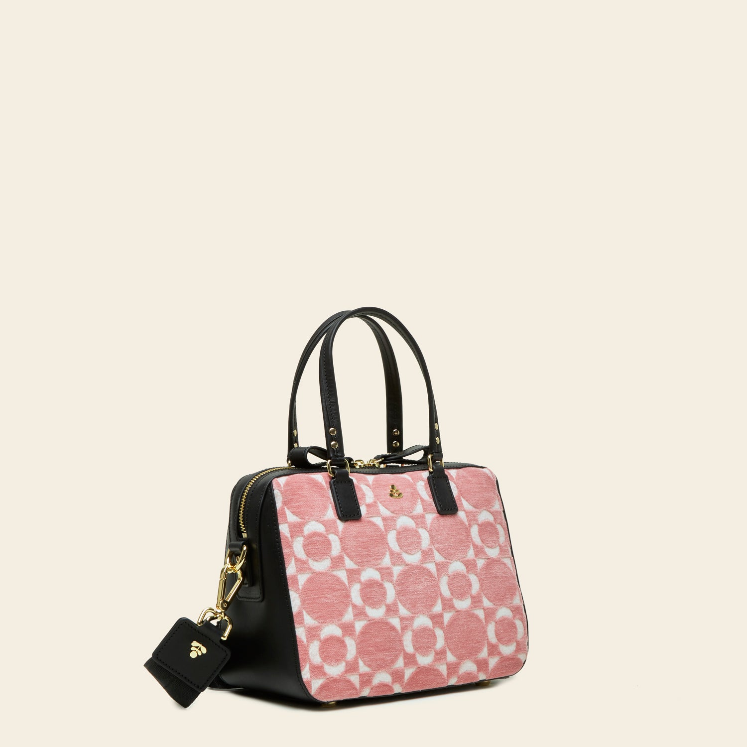 Vintage Iris Handbag for Women - Retro Tile Candy Print Crossbody Purse - Perfect for Casual Outings, Travel, and Everyday Use