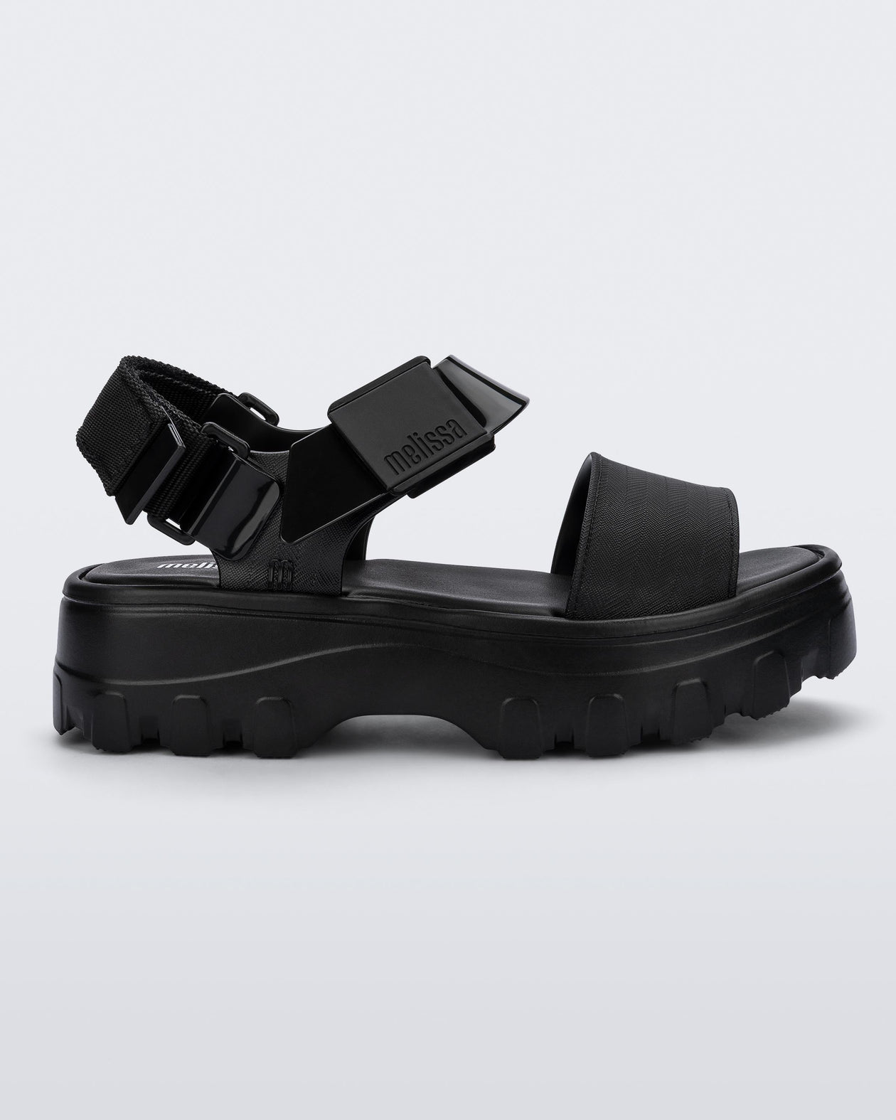 Melissa Women's Black Kick Off Sandals - Comfortable Slide Sandals for Summer Beach, Pool, and Casual Wear