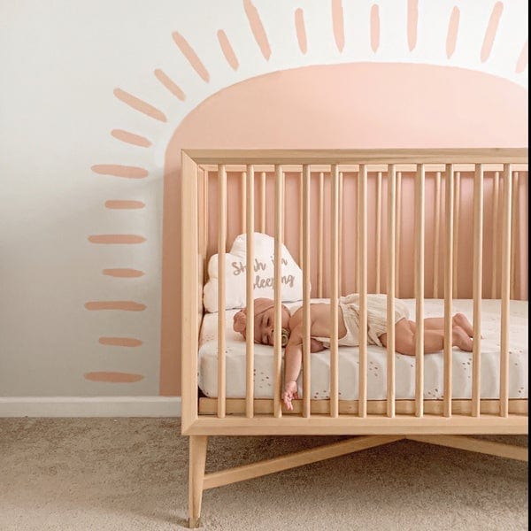 Elys & Co Soft Organic Cotton Crib Sheet - Single Pack for Baby Crib Mattress | Breathable & Hypoallergenic Nursery Bedding | Perfect for Newborns, Toddlers & Daycare Use