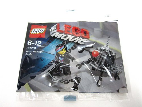 LEGO The LEGO Movie Micro Manager Battle 30281 Building Kit - Mini Polybag Set for Kids & Collectors - Perfect for Creative Play, Gifts & Display Scenes