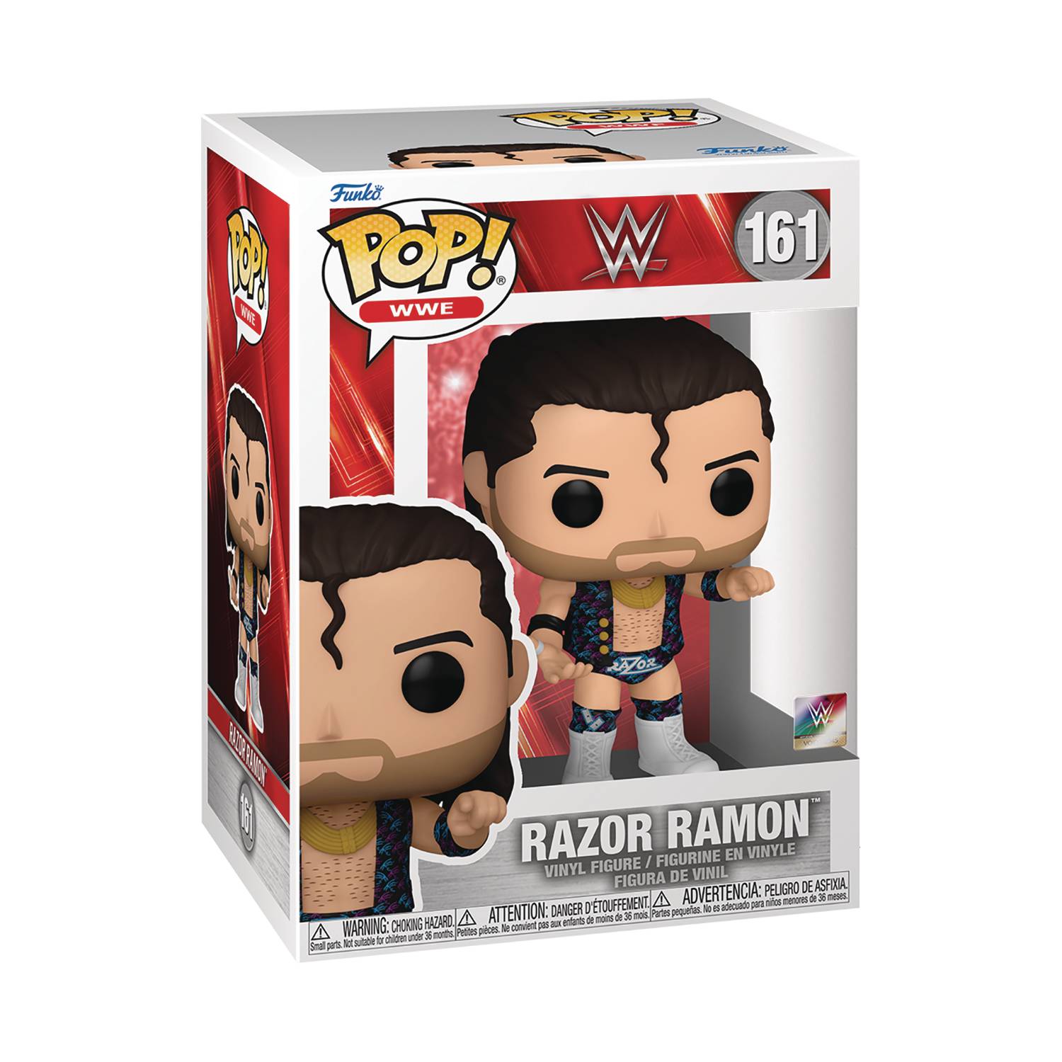 WWE Razor Ramon Action Figure (1994 SummerSlam Edition) - Collectible Wrestling Toy for Fans & Display
