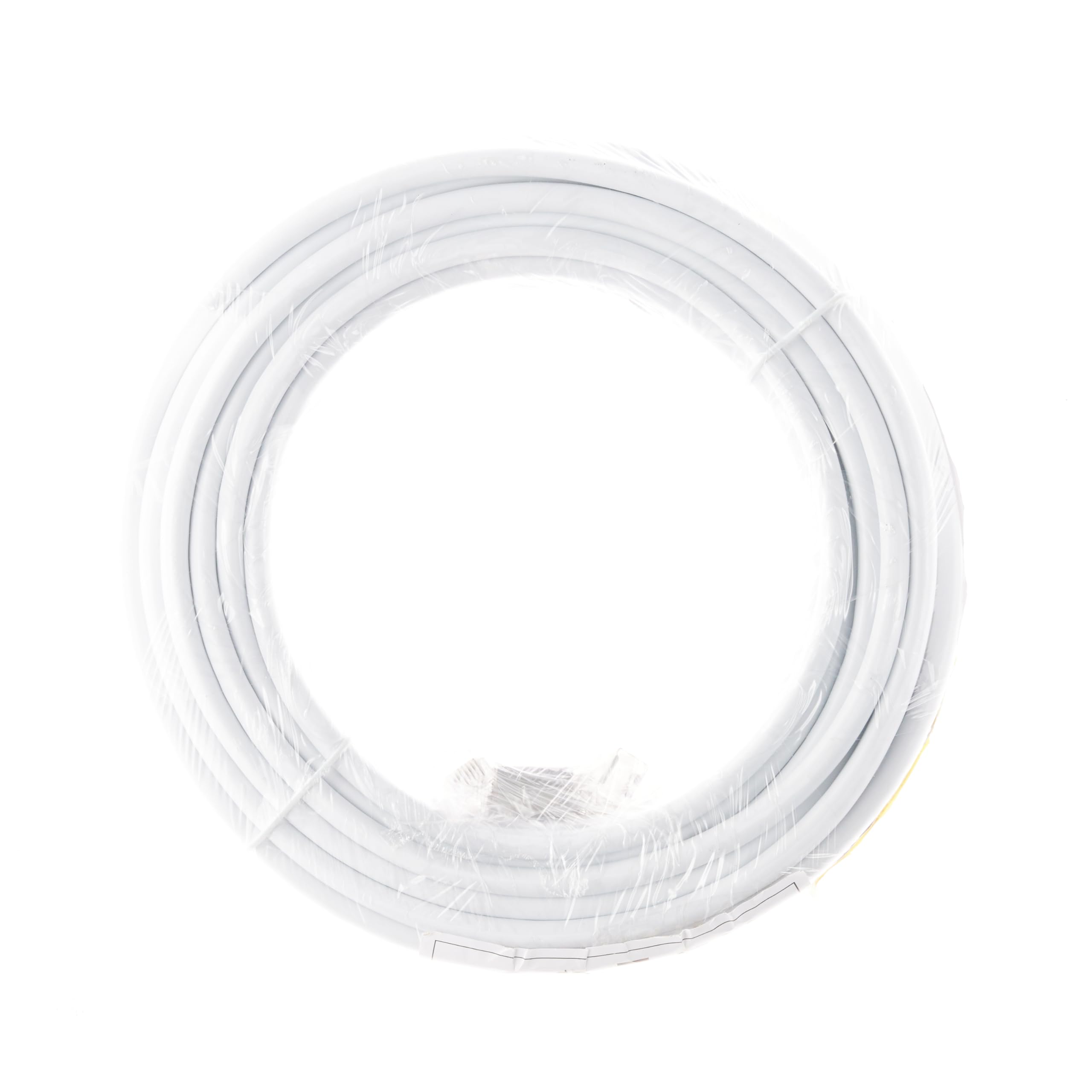 MEIPEK 20m Cat6 Outdoor Ethernet Cable - Shielded, Weatherproof, High-Speed Gigabit LAN Network Cable (23AWG, FTP, White) for Home, Office & Outdoor Internet Connections