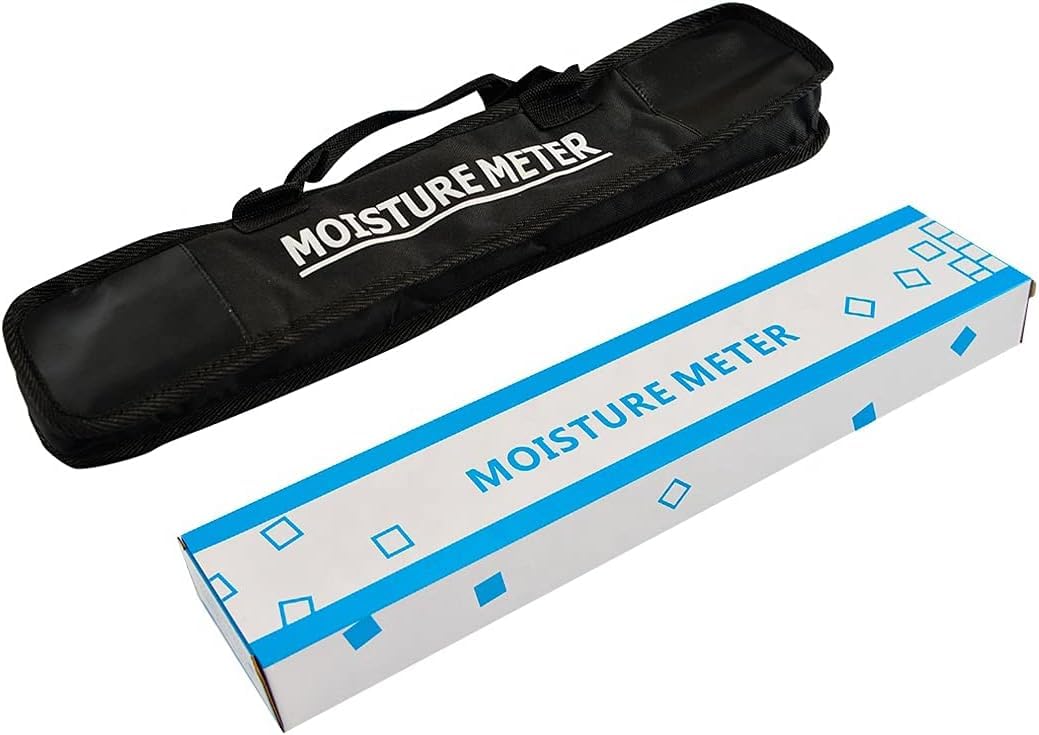 Digital Cotton Moisture Meter with LCD Display - 5% to 40% Measuring Range for Textile, Fabric & Cotton Testing - Perfect for Farmers, Textile Manufacturers & Quality Control