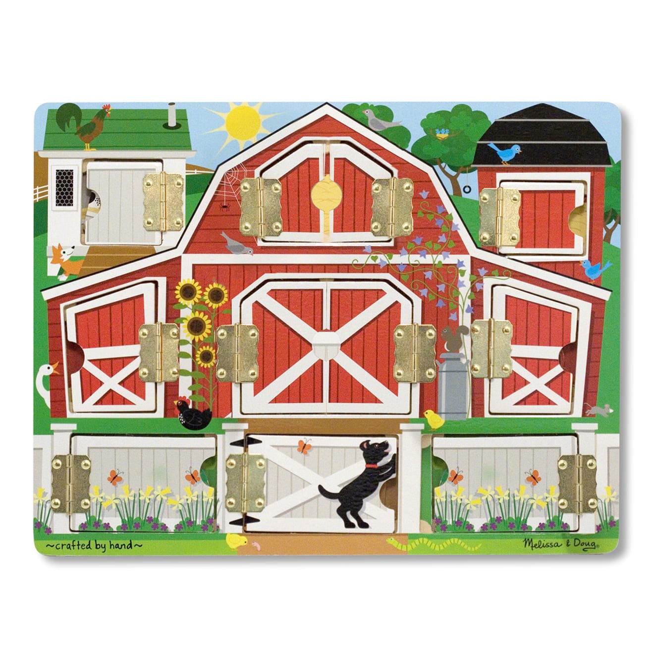 Hide & Seek Farm Animal Toy Set - Fun Interactive Learning Game for Kids - Perfect for Preschool Education & Indoor Playtime