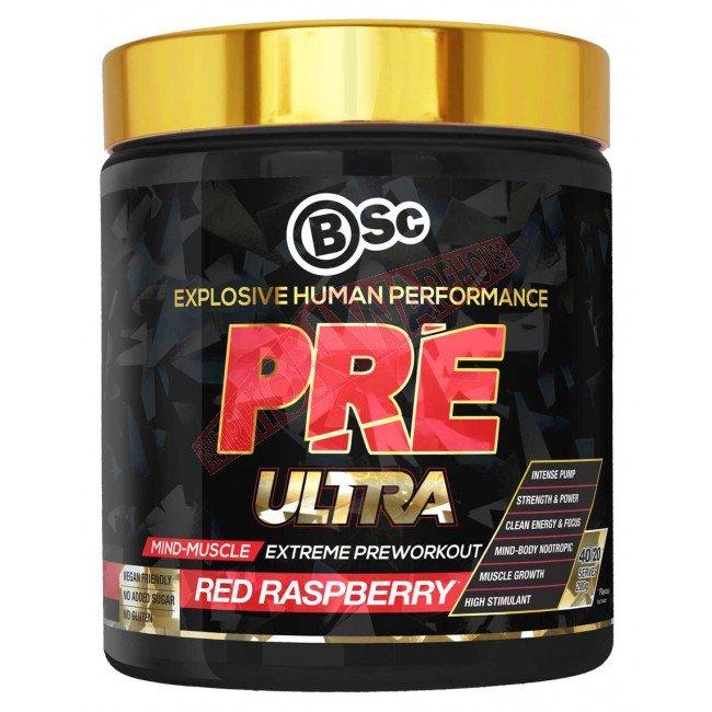 BSc Bodyscience Pre Ultra - Premium Pre-Workout Supplement for Enhanced Energy & Performance | Ideal for Gym, Fitness & Bodybuilding Training