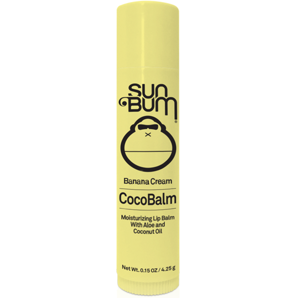 CocoBalm Banana Cream - Ultra Hydrating Lip Balm for Dry & Chapped Lips | Natural Moisturizer with Shea Butter & Coconut Oil | Perfect for Winter Skincare & Daily Lip Care