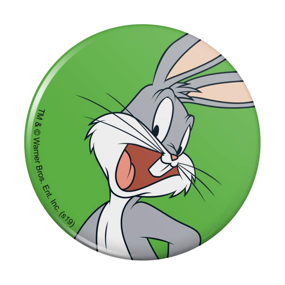 Looney Tunes Bugs Bunny Kitchen Refrigerator Magnet - Fun Cartoon Character Button Magnet for Fridge, Locker & Office Decor - Perfect for Home, Dorm & Gift Giving
