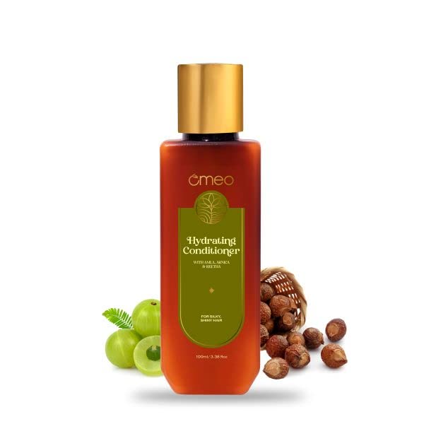 Hydrating Conditioner with Natural Reetha & Amla Extracts - Cleansing, Strengthening Hair Treatment for Men & Women | Fights Breakage & Combing Damage | 180ml | Perfect for Daily Hair Care & Salon-Like Results at Home