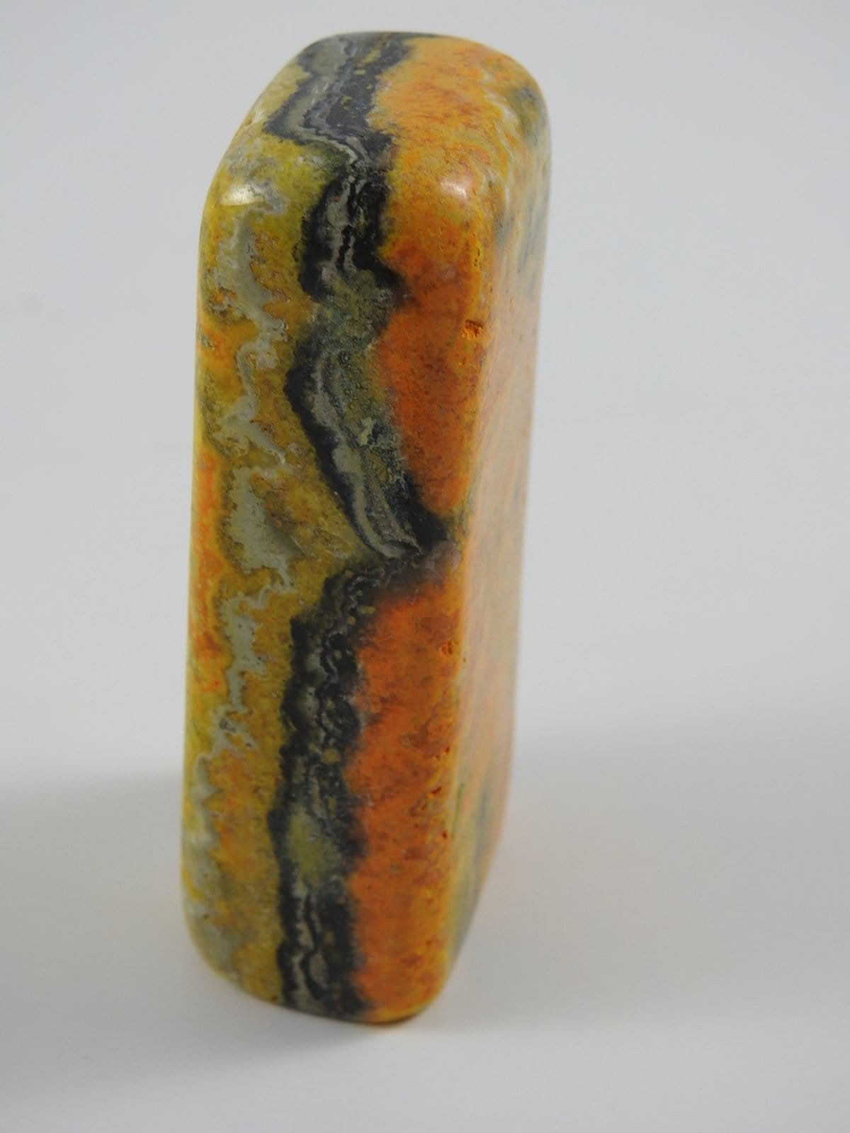 Bumblebee Jasper Polished Stone - Natural Healing Crystal for Meditation, Jewelry Making & Home Decor | Spiritual Energy Stone for Chakra Balancing & Positive Vibes