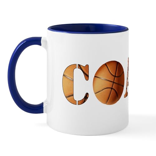 White/Navy Inside - Coach (Basketball) Mug