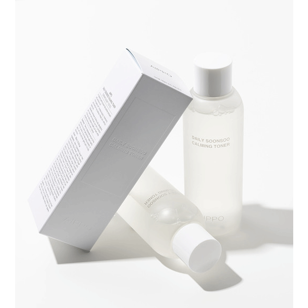 AIPPO Daily Soonsoo Calming Toner 200ml - Hydrating Facial Toner for Sensitive Skin, Soothing & Moisturizing, Alcohol-Free - Perfect for Morning & Night Skincare Routine