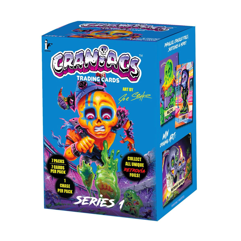 Craniacs Trading Cards Series 1 - Collectible Game Cards by IF Enterprises for Trading, Gaming & Display