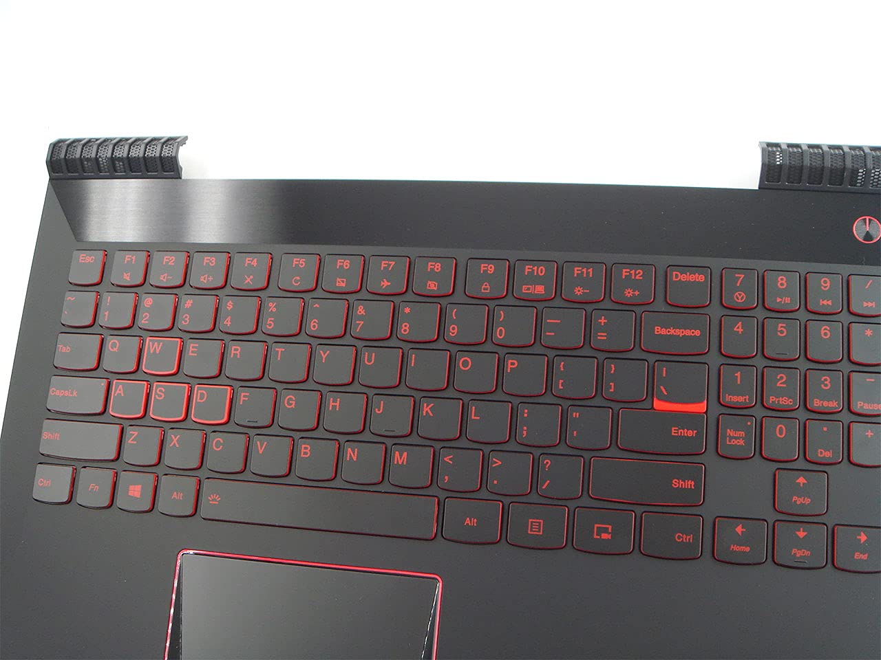 Original Lenovo Legion Y520-15IKBN/Y520-15IKBA Replacement Keyboard Bezel with US-English Layout (Part #5CB0N00298) - Compatible with Palmrest Assembly for Gaming Laptop Repair & Upgrades